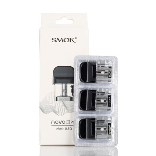 SMOK - NOVO 3 POD - MESH 0.8 OHM COIL - 3CT PK