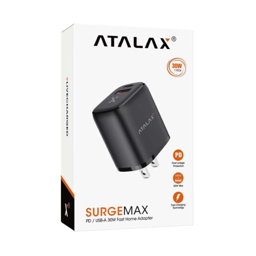 ATALAX - X8 SURGE MAX ATALAX 30W HOME ADAPTER