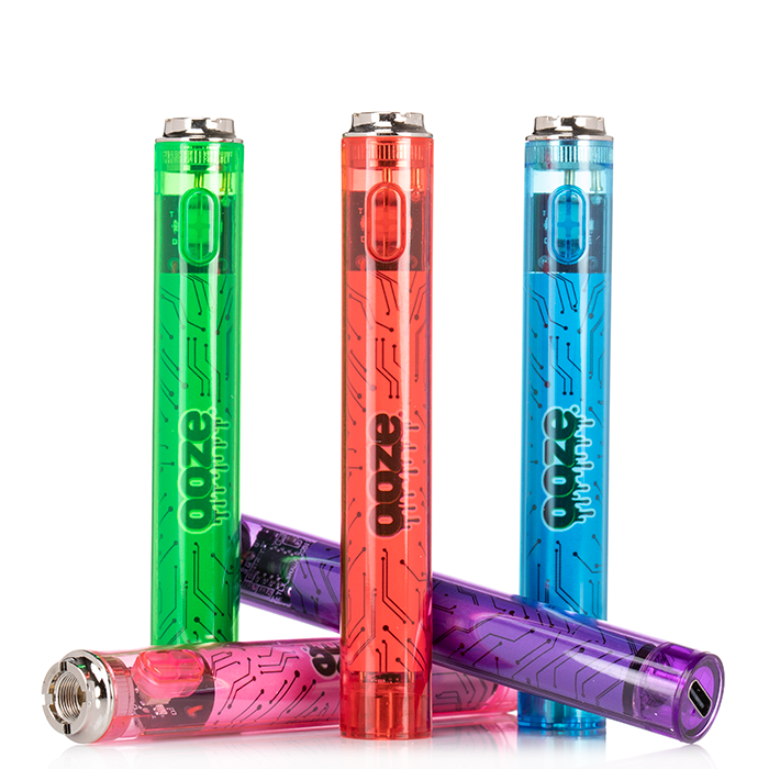 OOZE SLIM CLEAR SERIES 400 MAH BATTERY Sahara Distribution